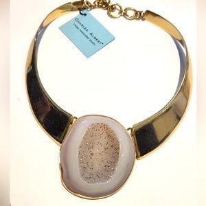 Avant-guard CHARLES ALBERT Druzy necklace